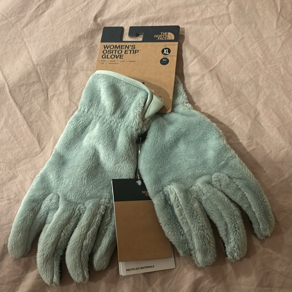 THE NORTH FACE Women's Osito Etip Gloves, Touch Screen Comp, NWT